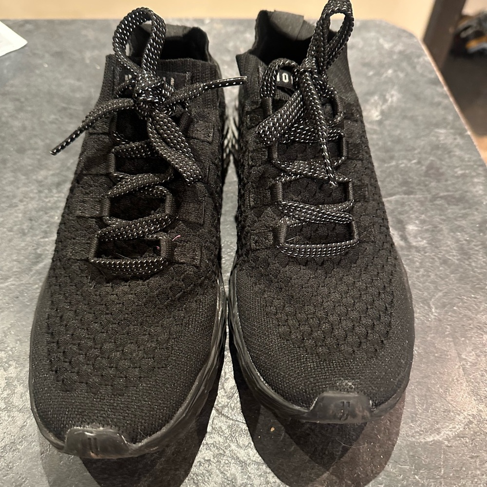 Black Men's NoBull Knit running Shoes